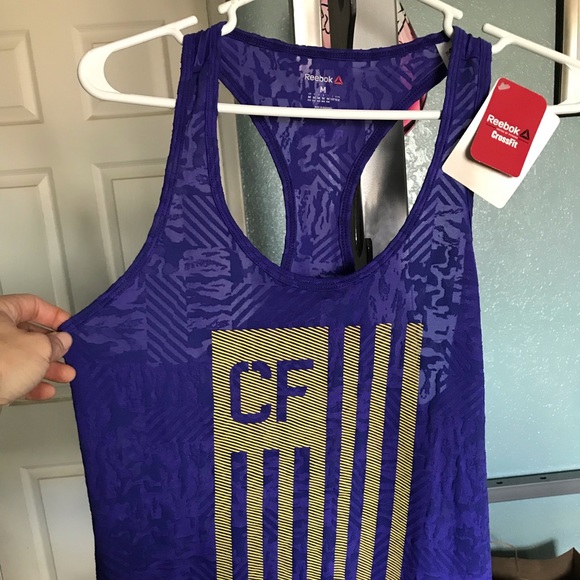Reebok Tops - Crossfit burnout tank top